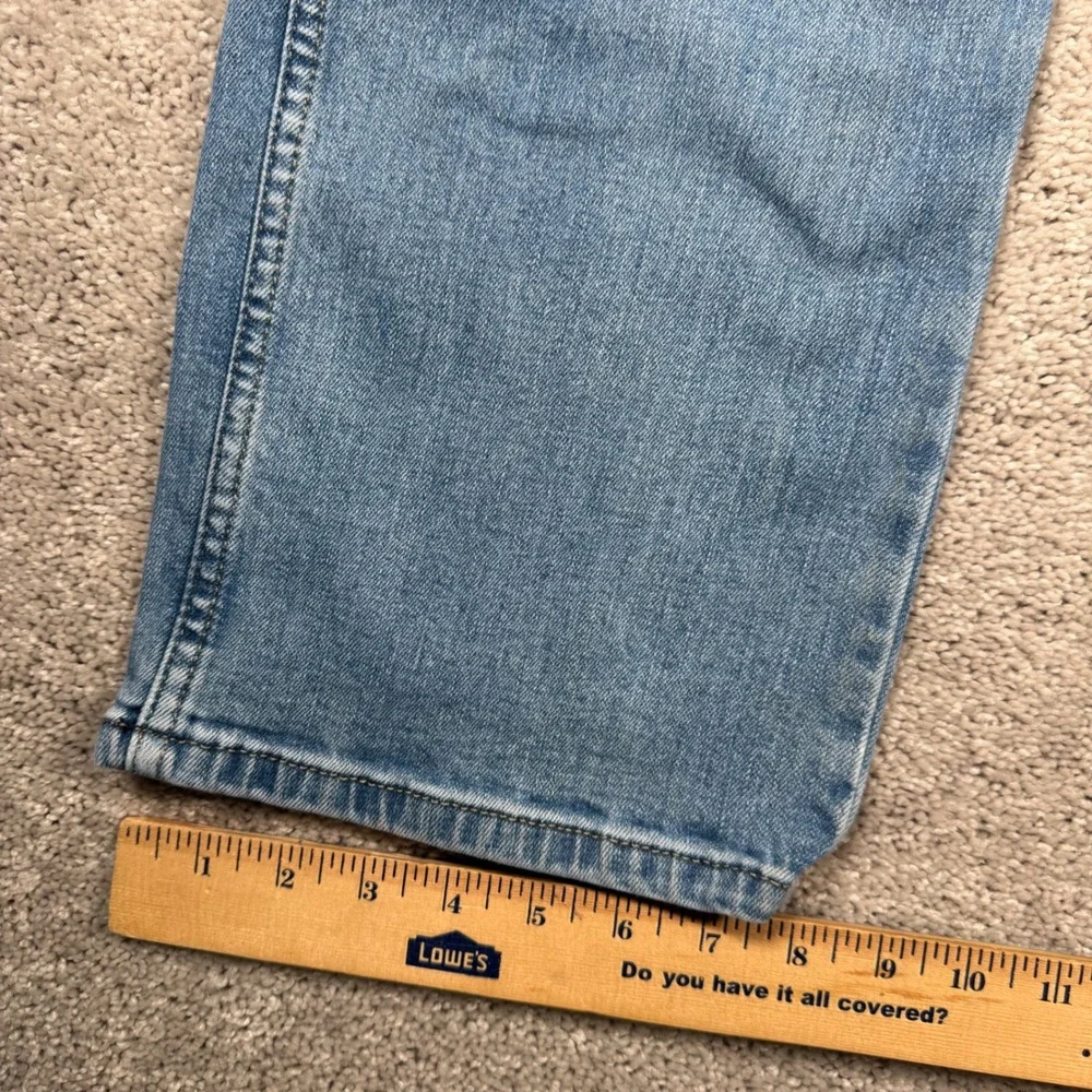 Wrangler Retro Men's 33x33 Medium Wash Straight Leg Western Denim Jeans Rodeo